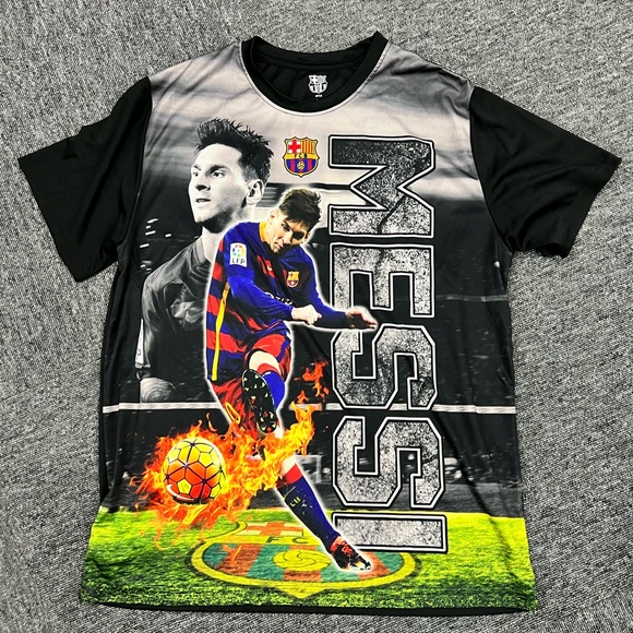 Other - Men’s large Messi FCB lightweight t-shirt